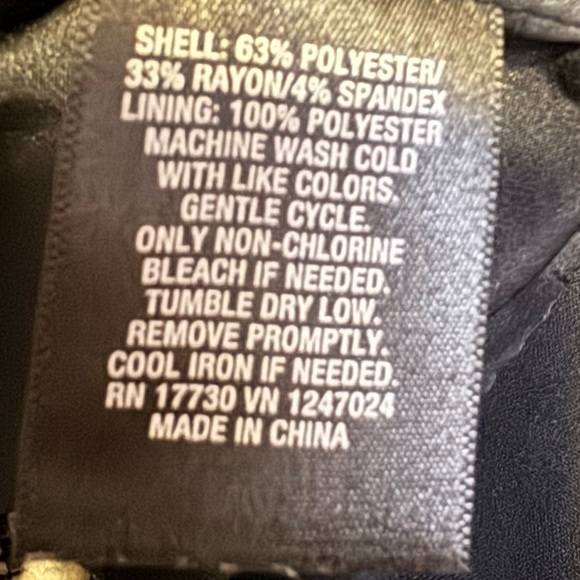 Missimo | Medium | Black Open Lapel Lightweight Blazer - Picture 5 of 5